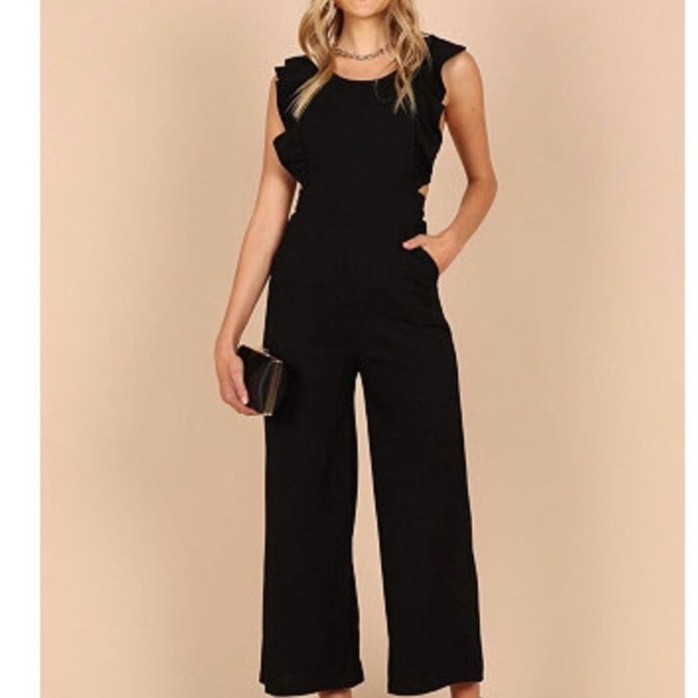 Petal & Pup Elegant Black Jumpsuit